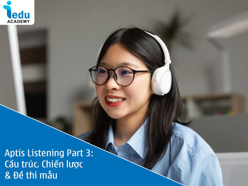 Aptis Listening Part 3: Cấu trúc, Chiến lược & Đề thi mẫu