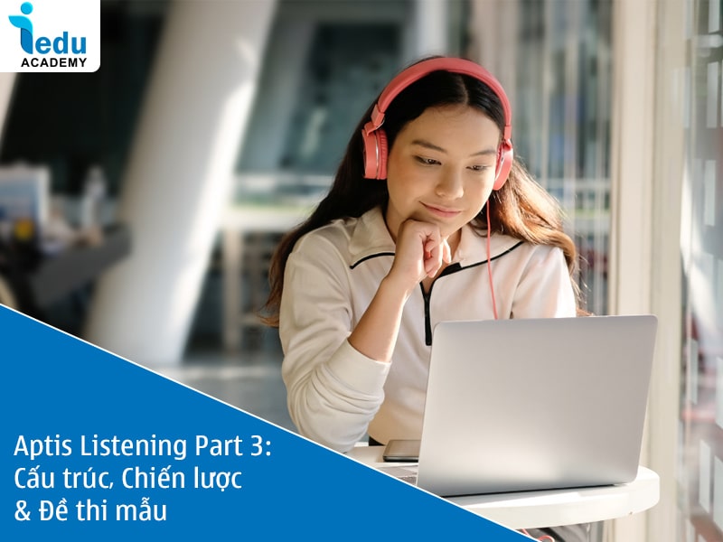 Aptis Listening Part 3: Cấu trúc, Chiến lược & Đề thi mẫu