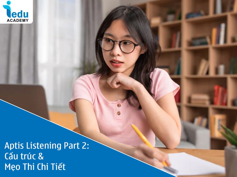Aptis Listening Part 2: Cấu trúc & Mẹo Thi Chi Tiết