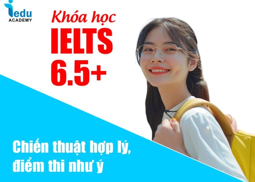 Khóa học IELTS 6.5+ chiến thuật hợp lý, điểm thi như ý
