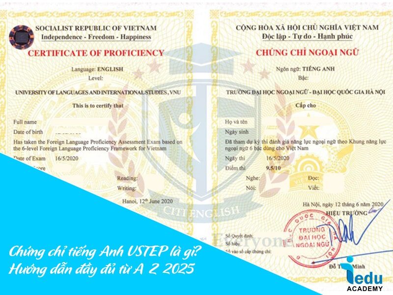 Chứng chỉ tiếng Anh VSTEP là gì? Hướng dẫn đầy đủ từ A-Z [2025]