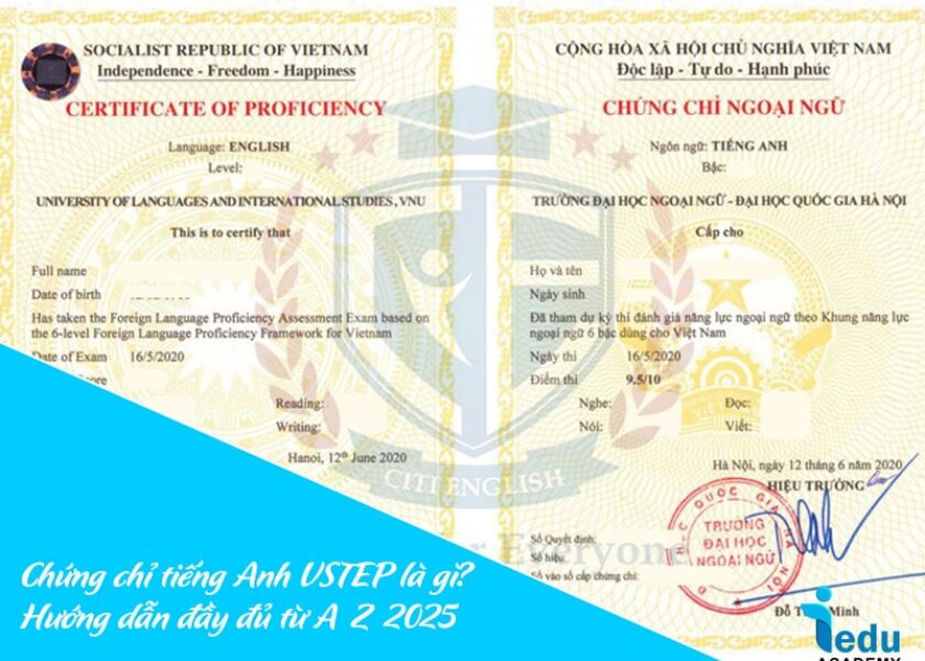 Chứng chỉ tiếng Anh VSTEP là gì? Hướng dẫn đầy đủ từ A-Z [2025]