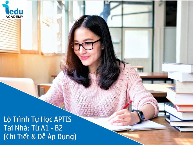 Lộ Trình Tự Học APTIS Tại Nhà 2025: Từ A1 → B2 (Chi Tiết & Dễ Áp Dụng)
