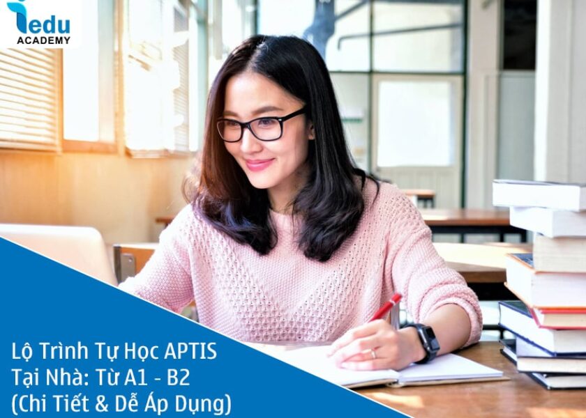 Lộ Trình Tự Học APTIS Tại Nhà 2025: Từ A1 → B2 (Chi Tiết & Dễ Áp Dụng)